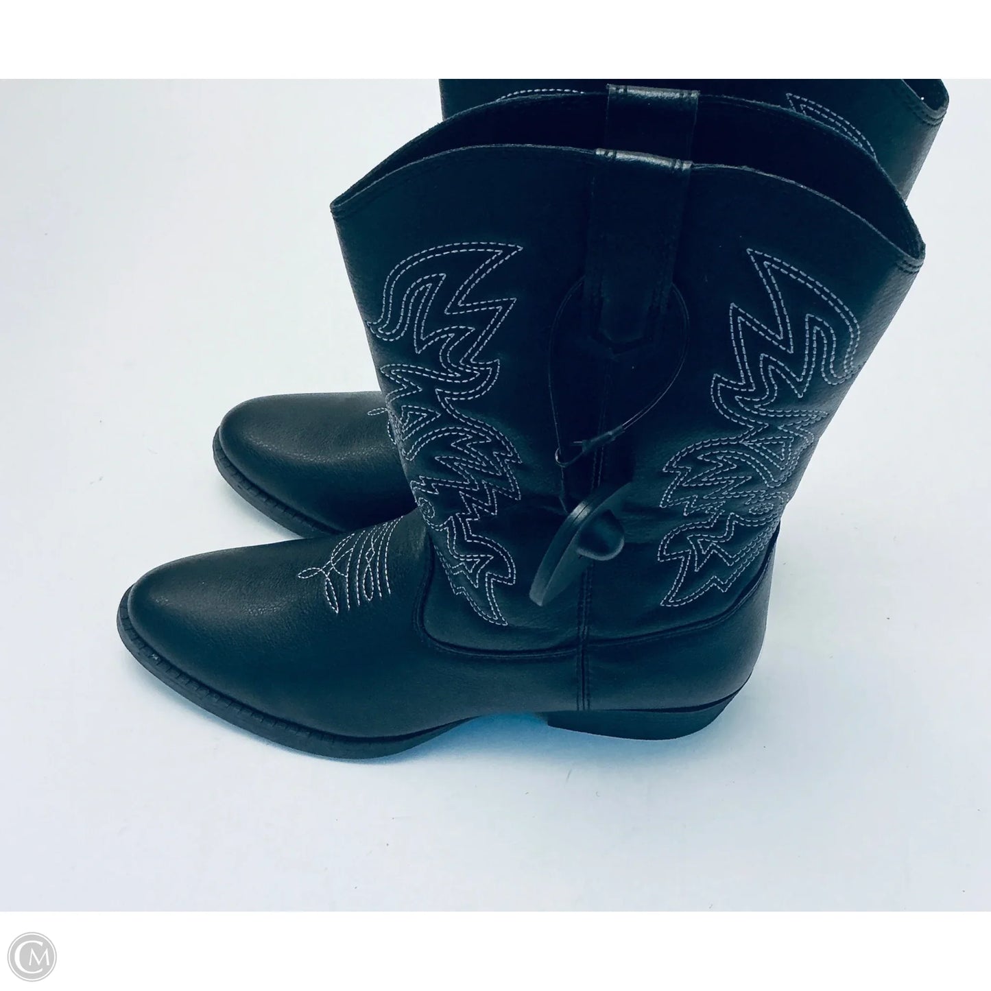 Boots Western By Cme In Black, Size: 7