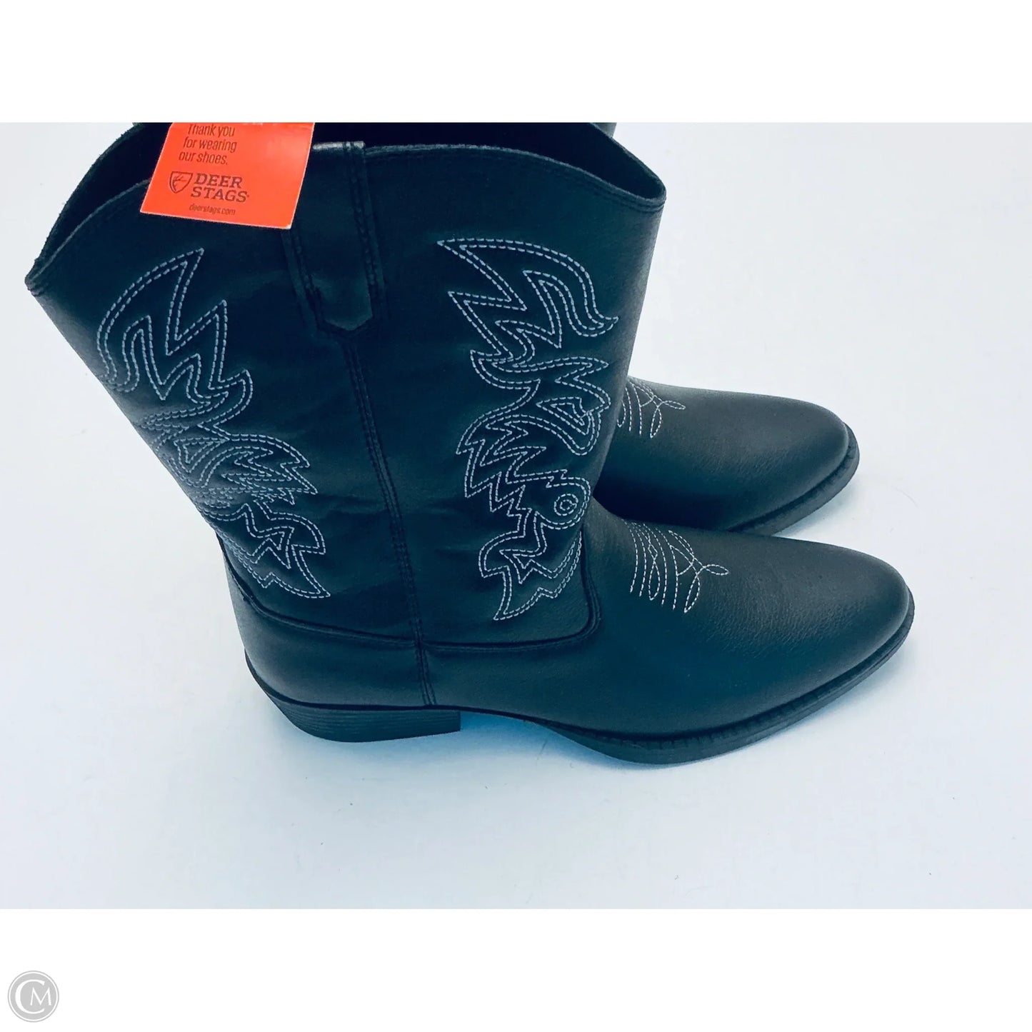 Boots Western By Cme In Black, Size: 7