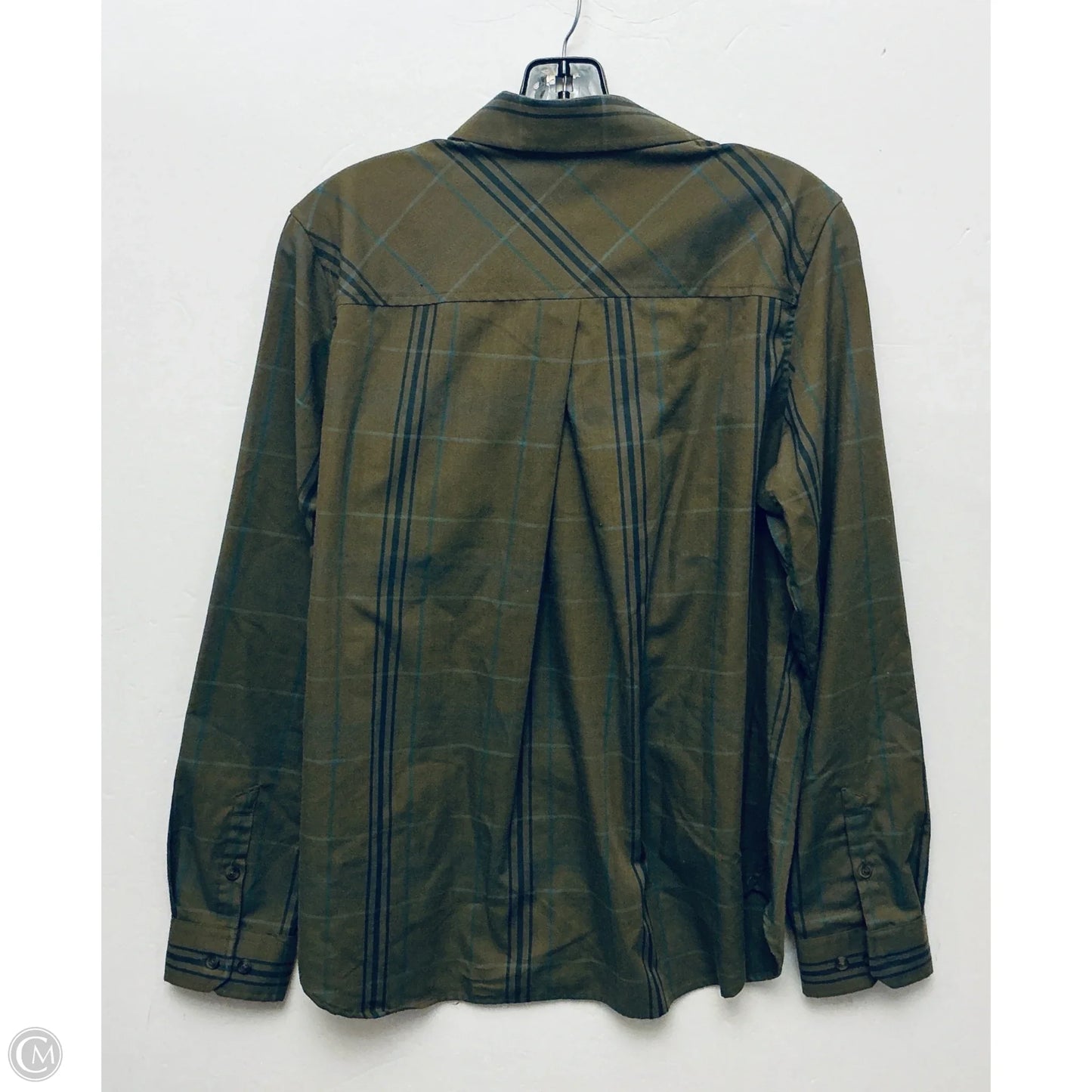 Top Long Sleeve By Duluth Trading In Green, Size: M