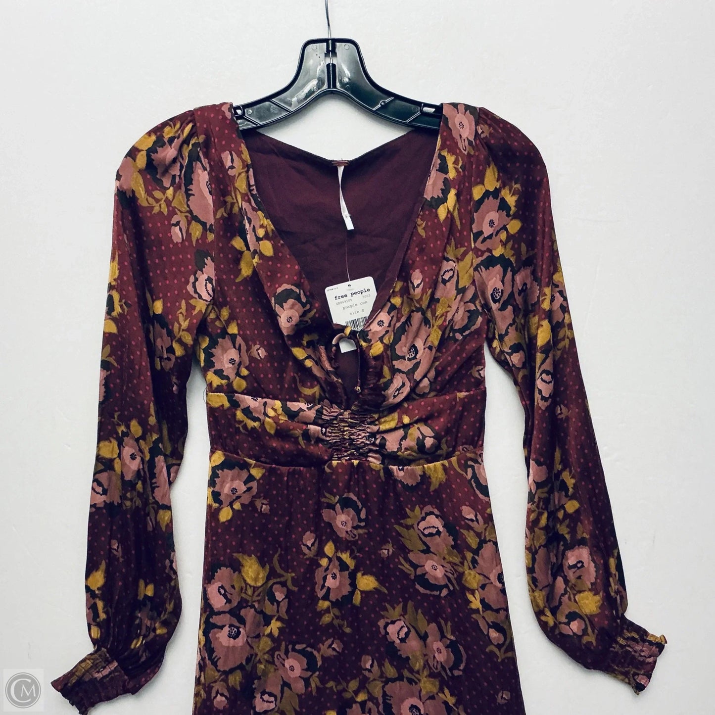 Dress Party Midi By Free People In Maroon, Size: Xs