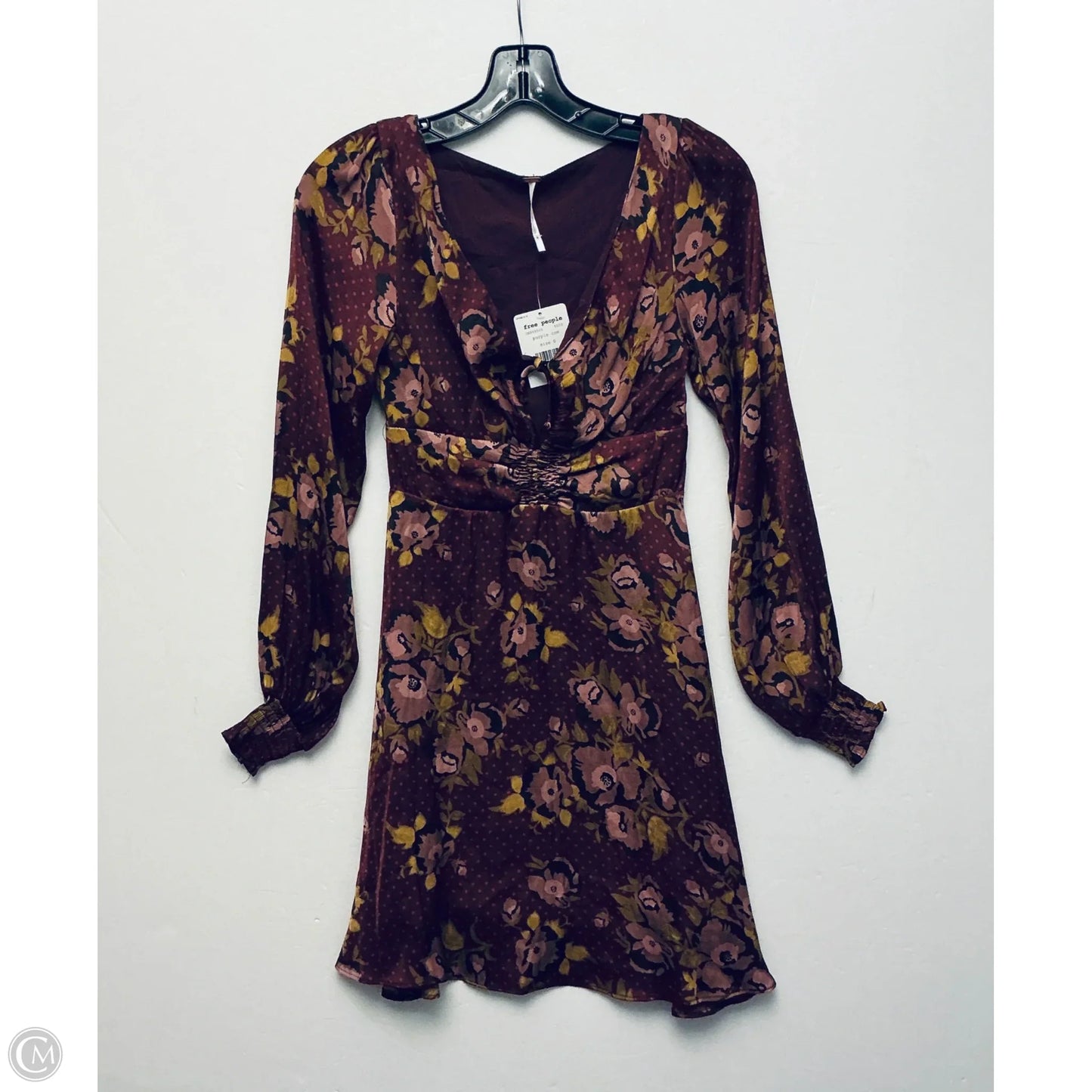 Dress Party Midi By Free People In Maroon, Size: Xs