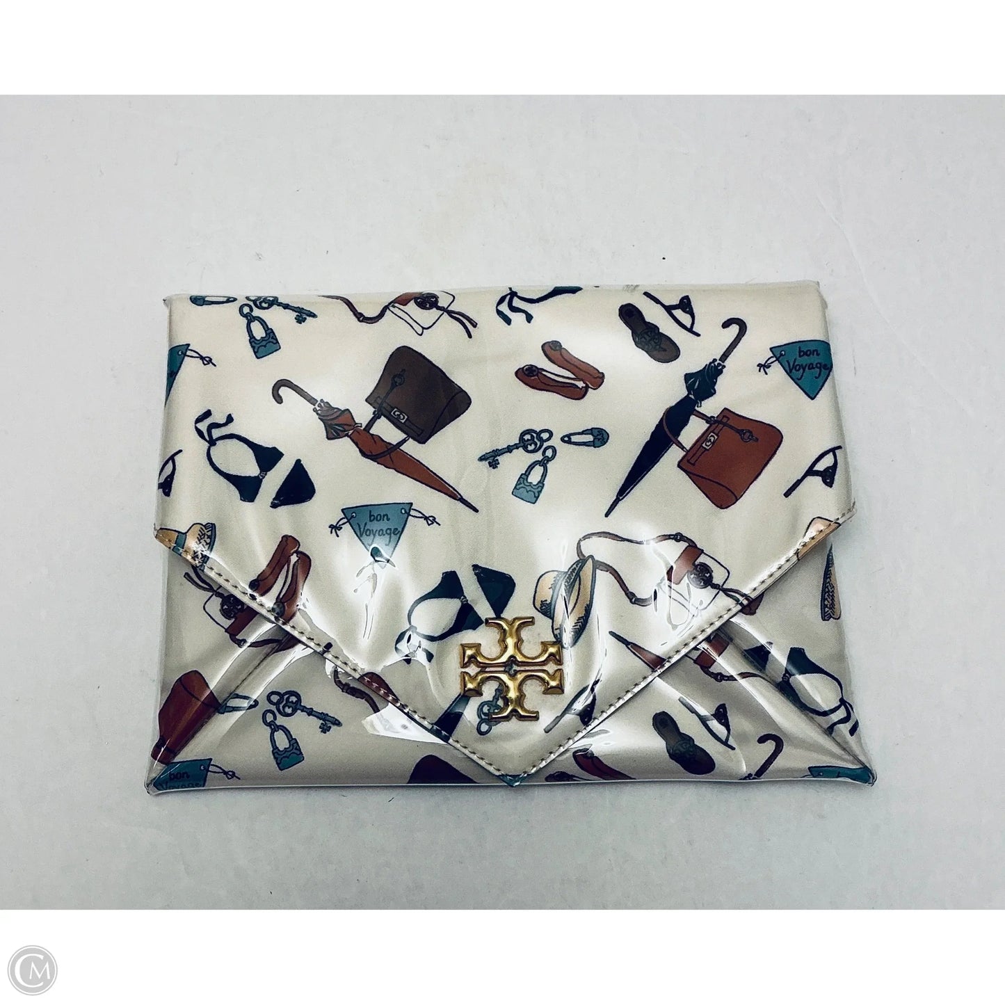 Clutch Designer By Tory Burch, Size: Medium