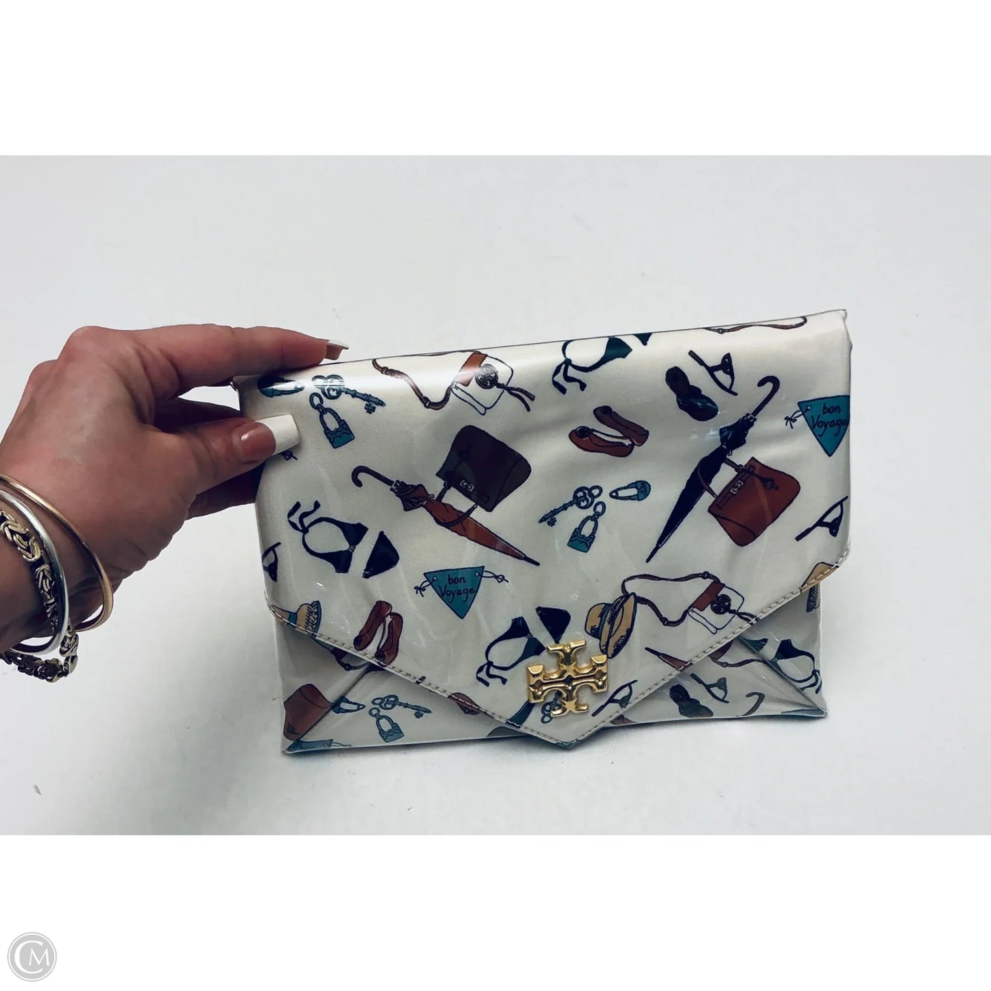 Clutch Designer By Tory Burch, Size: Medium