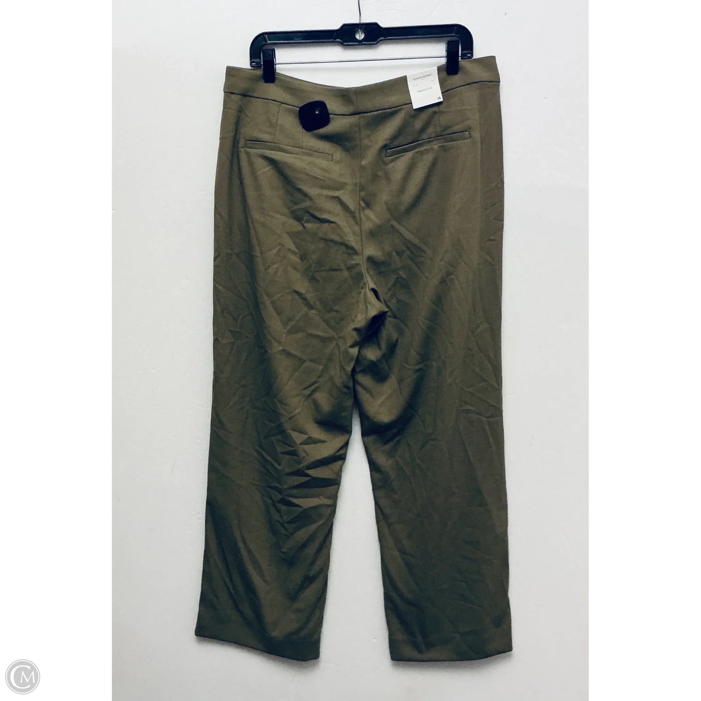 Pants Dress By Banana Republic In Green, Size: 14