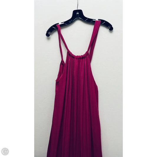 Dress Casual Maxi By Banana Republic In Purple, Size: L