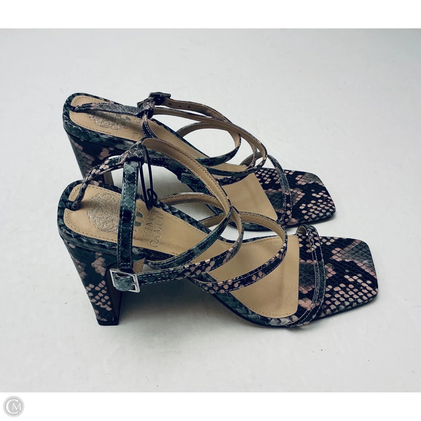 Shoes Heels Block By Vince Camuto In Snakeskin Print, Size: 7