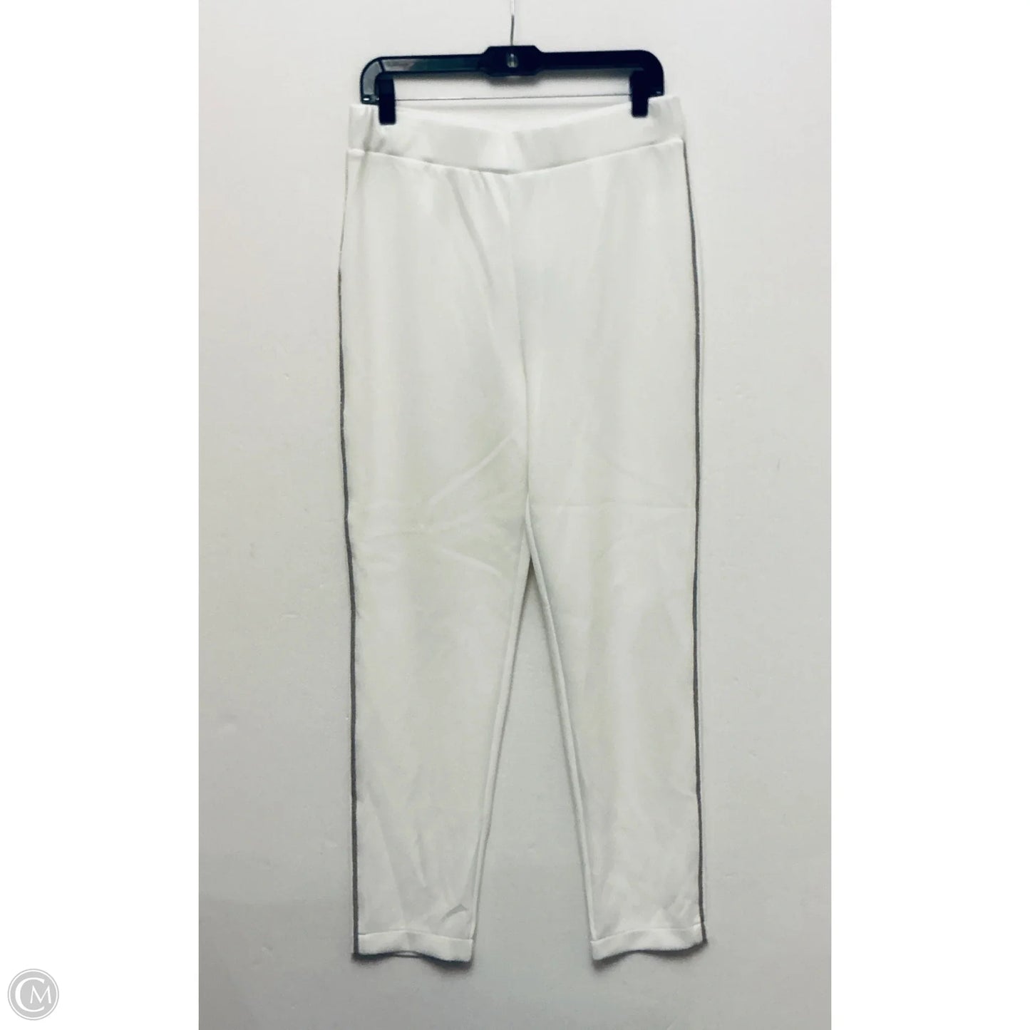 Pants Dress By Frank Lyman In White, Size: L