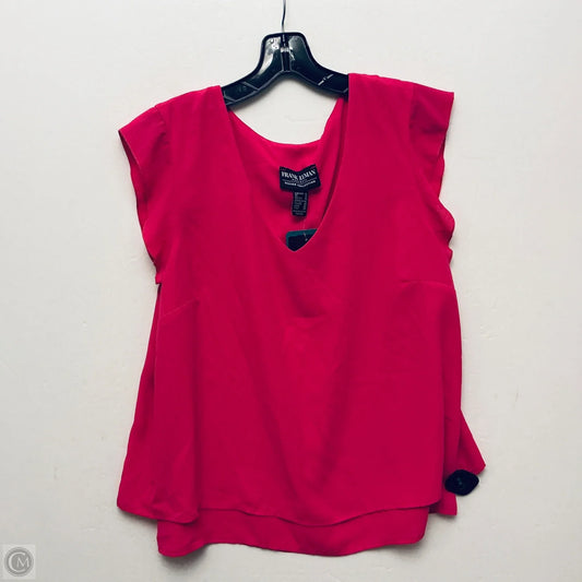 Top Sleeveless By Frank Lyman In Pink, Size: Xl