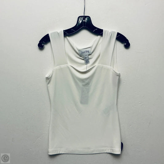 Top Sleeveless By Joseph Ribkoff In White, Size: Xs
