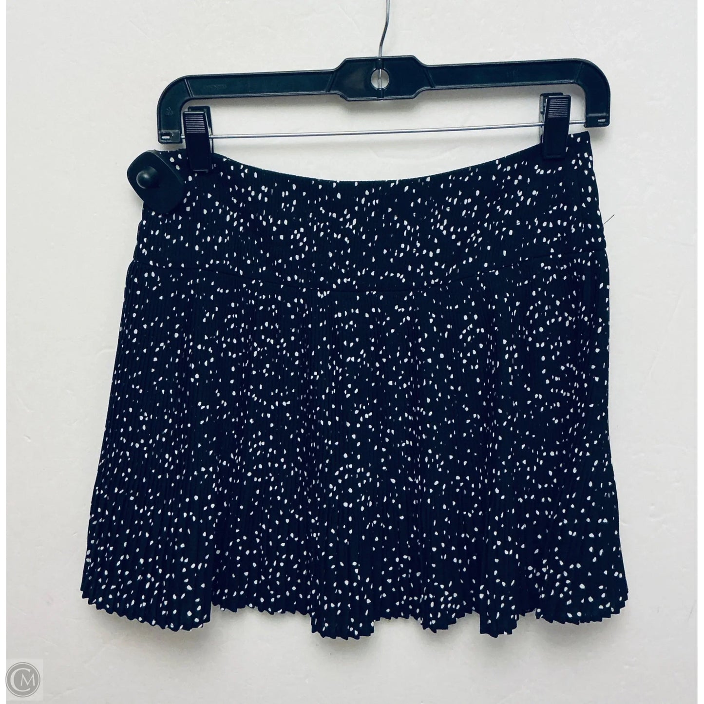 Skirt Mini & Short By Clothes Mentor In Black & White, Size: Xs