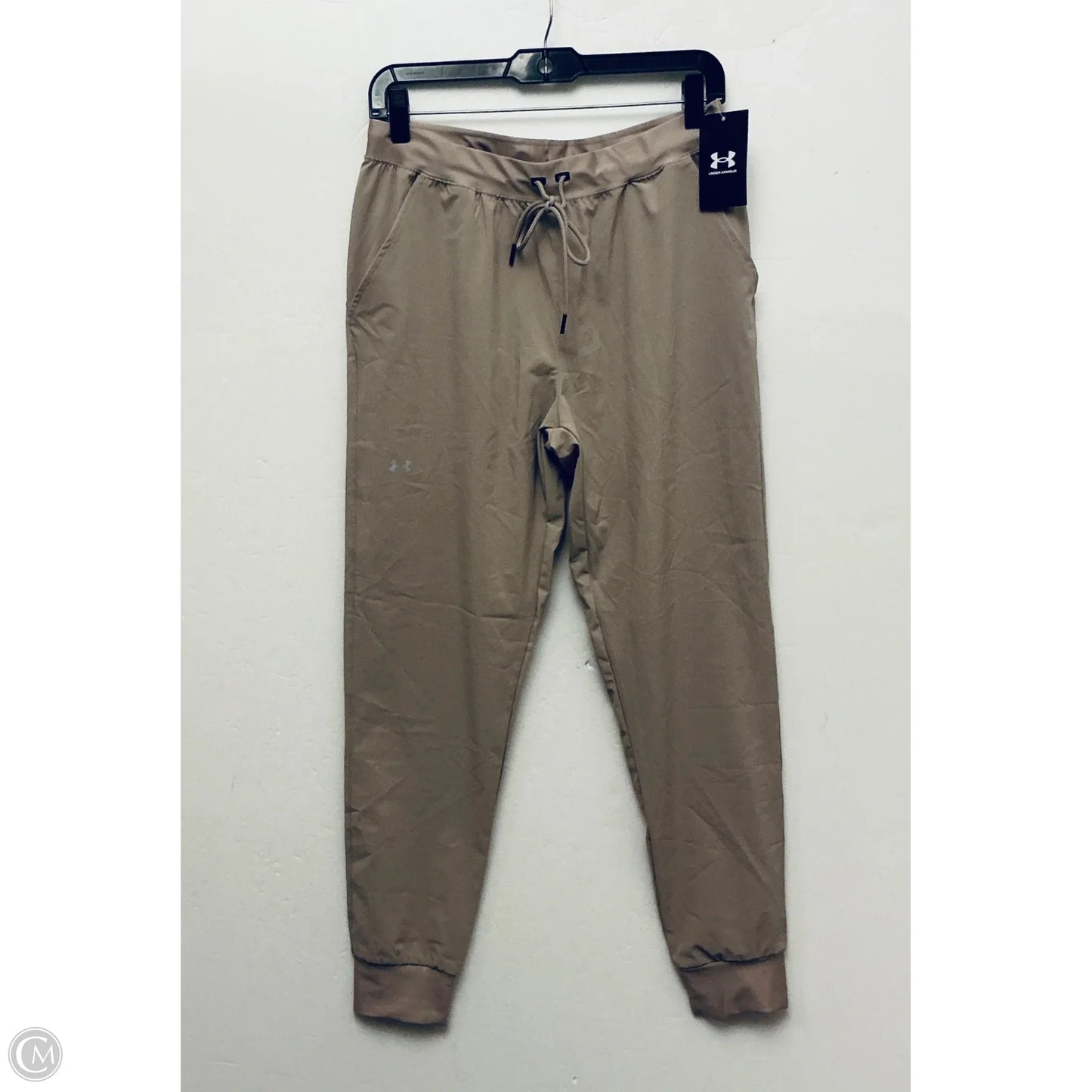Athletic Pants By Under Armour In Tan, Size: M