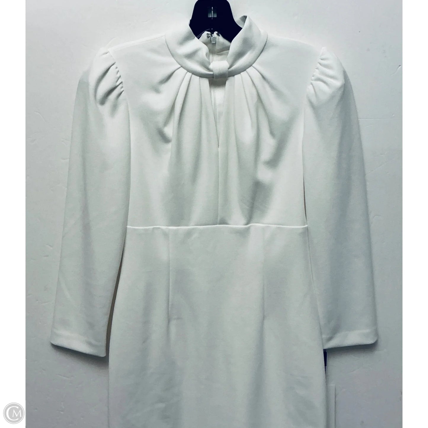 Dress Work By Calvin Klein In White, Size: Xs