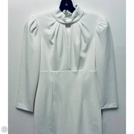 Dress Work By Calvin Klein In White, Size: Xs