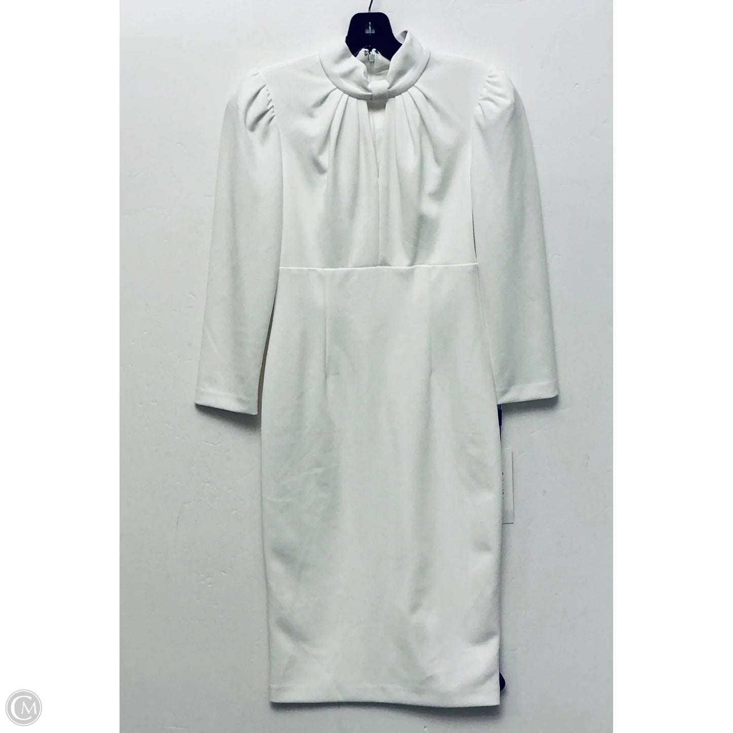 Dress Work By Calvin Klein In White, Size: Xs