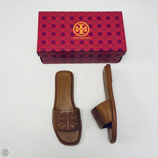 Sandals Designer By Tory Burch In Brown, Size: 10