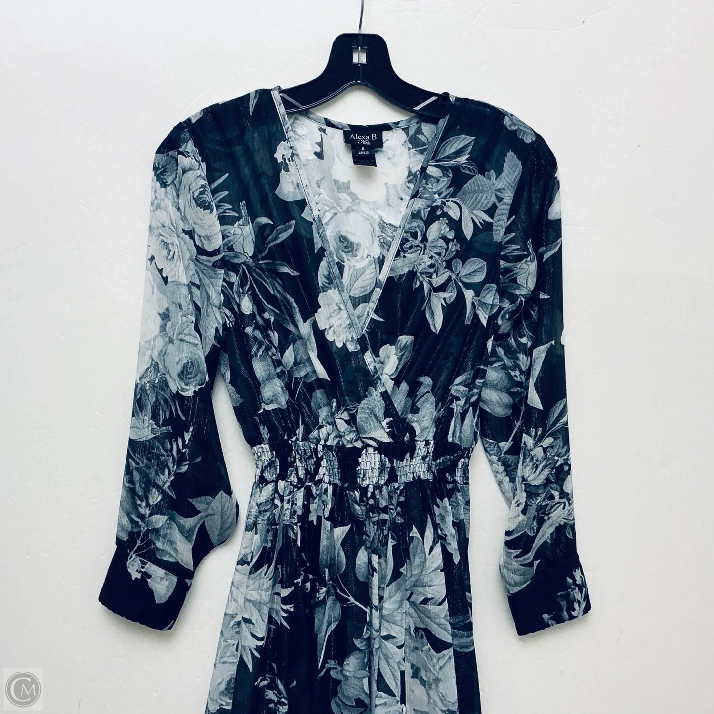 Dress Party Long By Clothes Mentor In Navy, Size: S