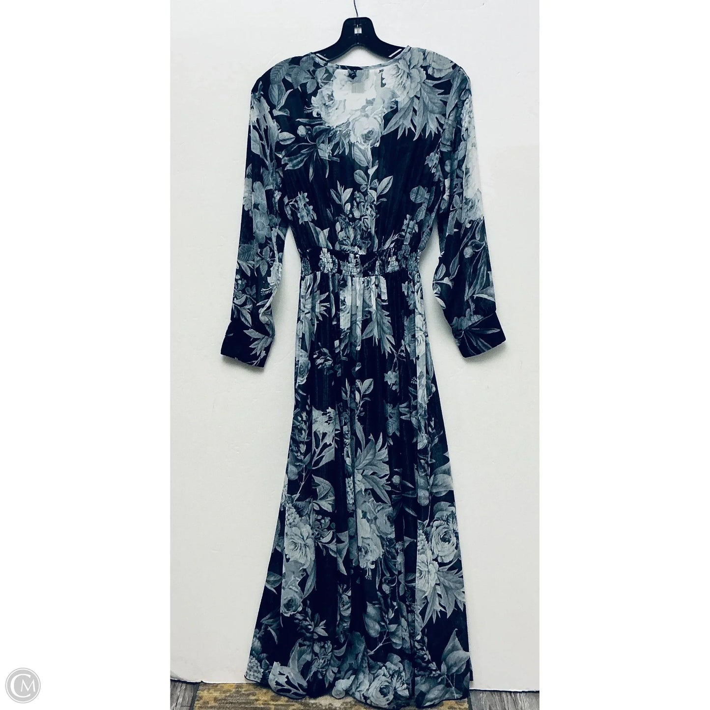 Dress Party Long By Clothes Mentor In Navy, Size: S