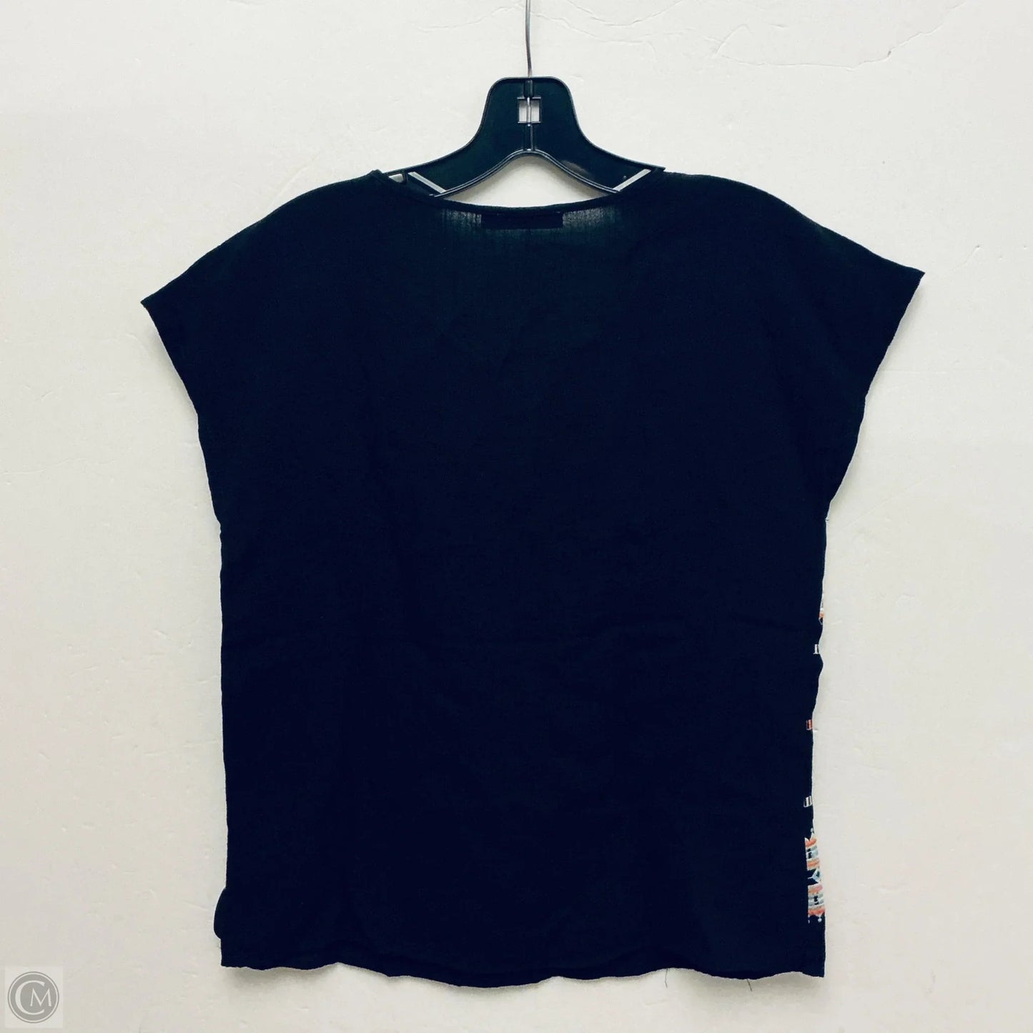 Top Short Sleeve By Thml In Striped Pattern, Size: S
