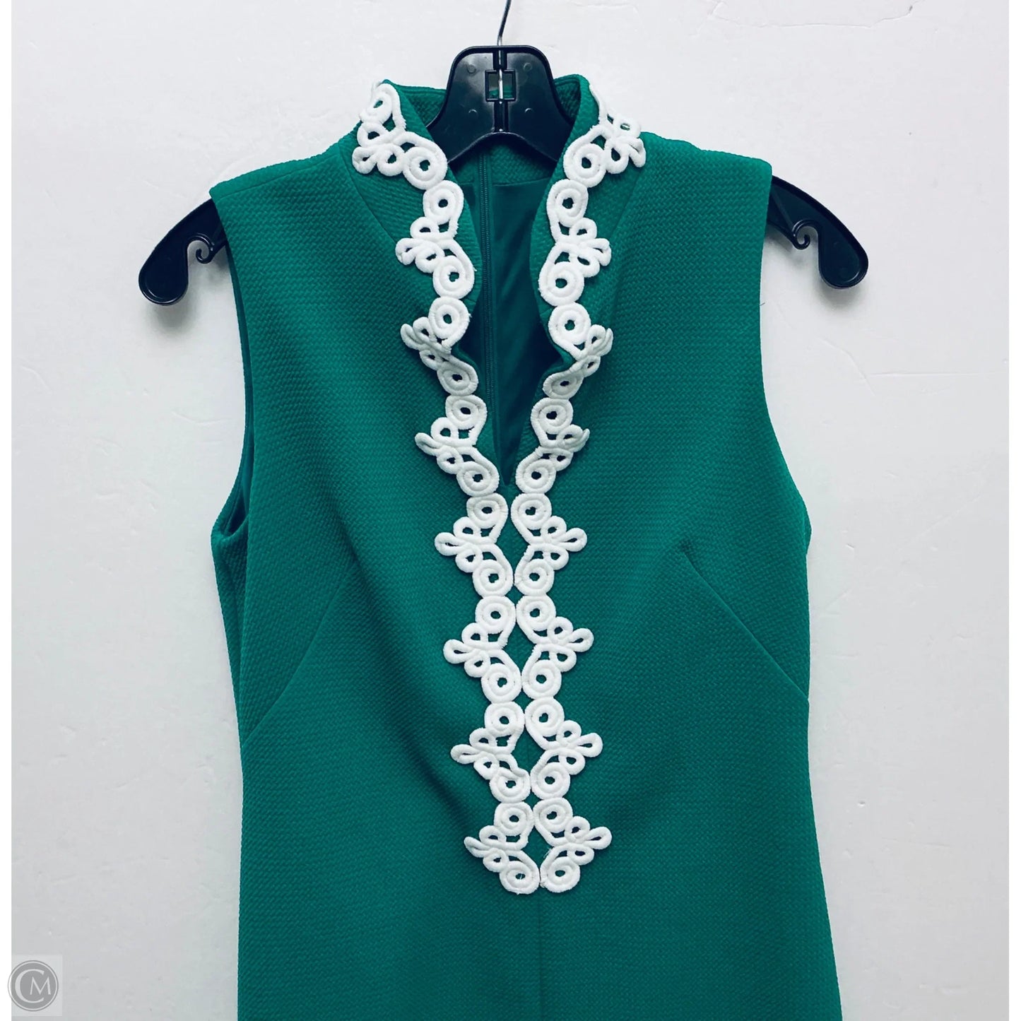 Dress Casual Midi By Vince Camuto In Green, Size: 4
