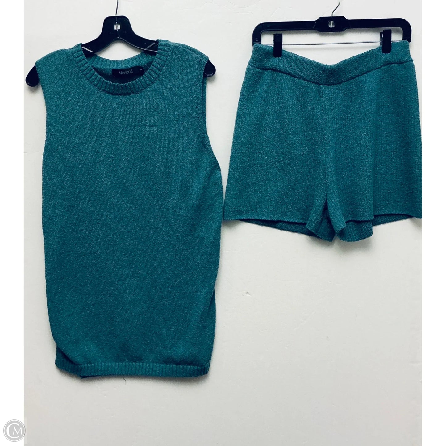Lounge Set Shorts By Clothes Mentor In Green, Size: L