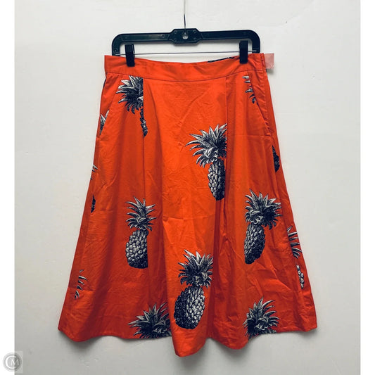 Skirt Midi By Ann Taylor In Pink, Size: 6