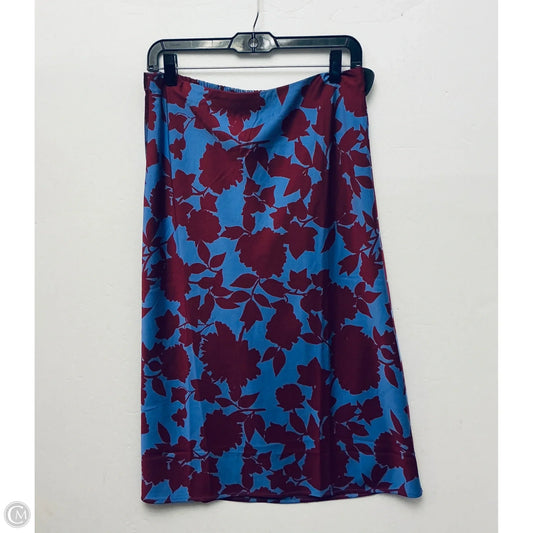 Skirt Midi By J. Crew In Purple, Size: M