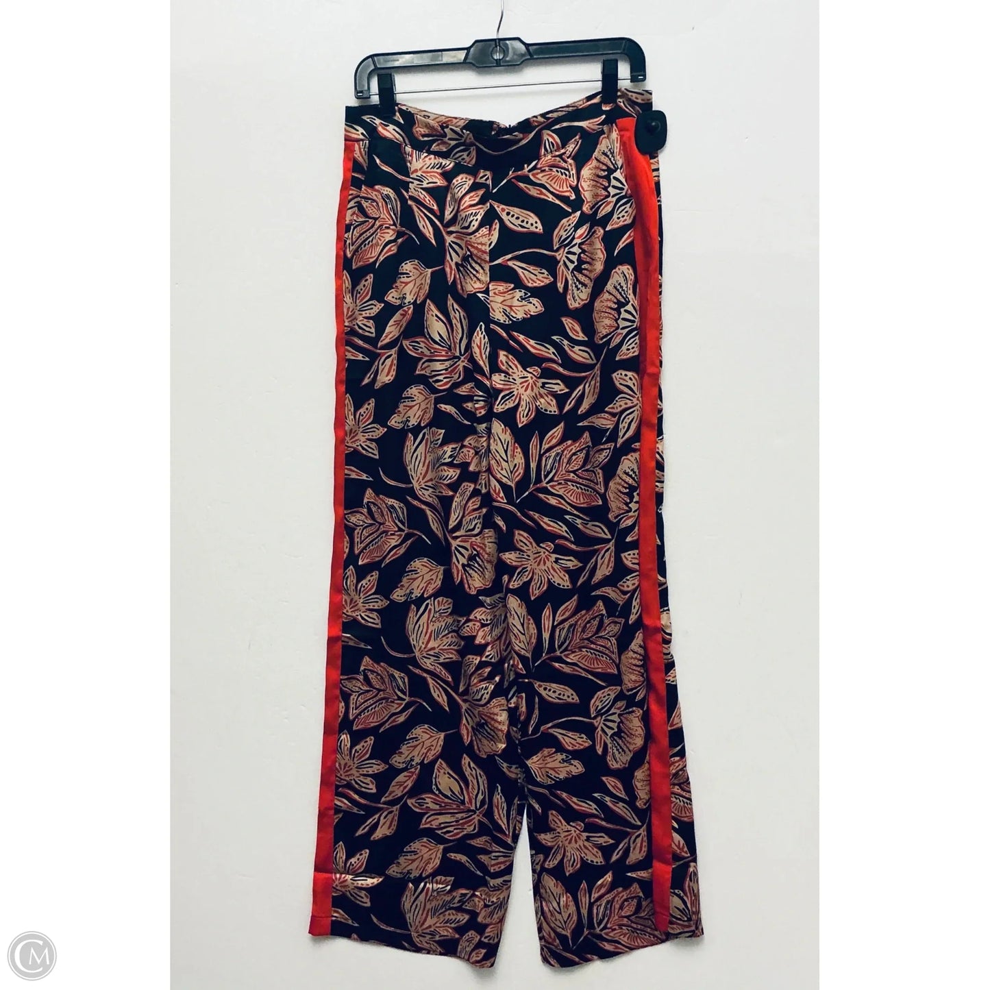 Pants Wide Leg By Clothes Mentor In Black & Red, Size: L