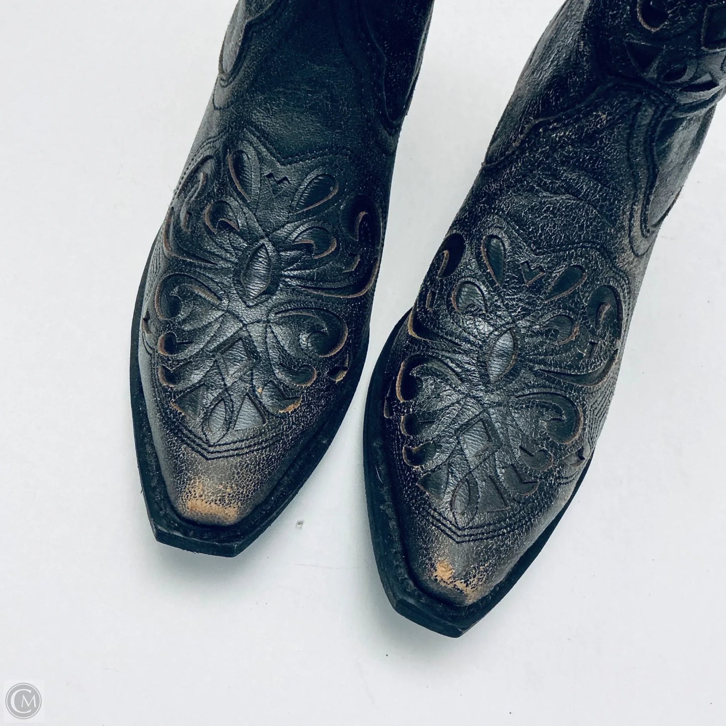 Boots Western By Clothes Mentor In Brown, Size: 8.5