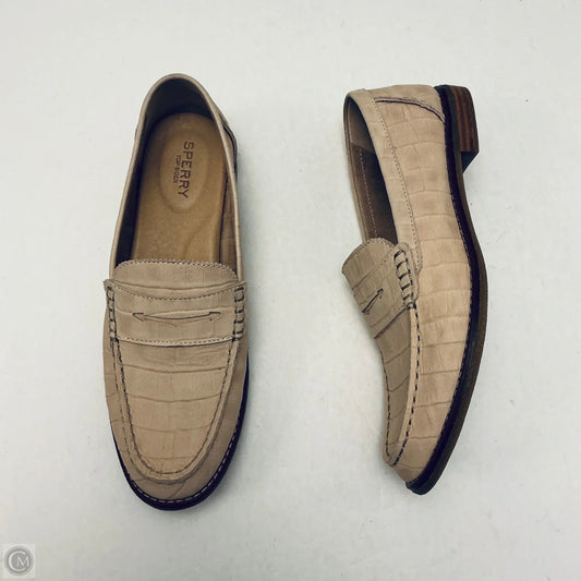 Shoes Flats By Sperry In Tan, Size: 9.5