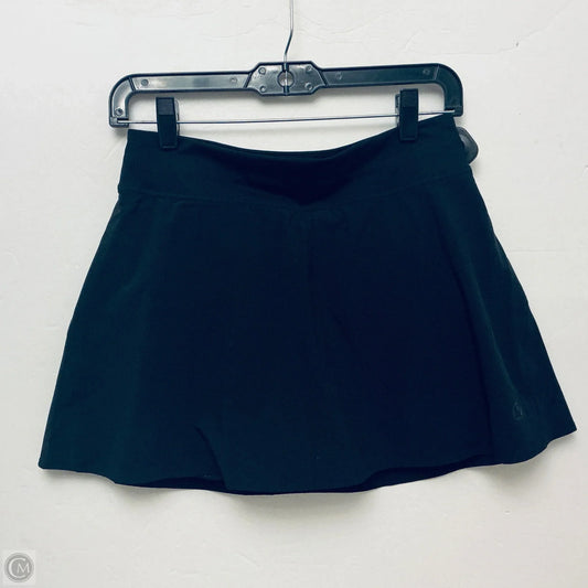 Athletic Skort By Lululemon In Black, Size: 6