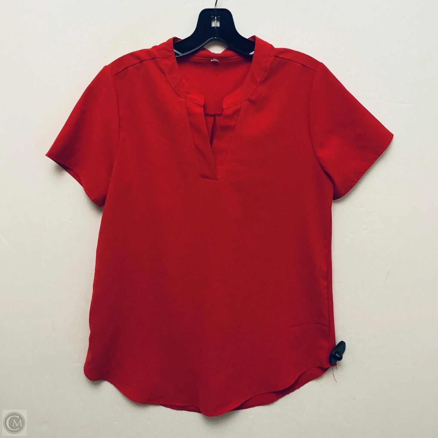 Top Short Sleeve By Clothes Mentor In Red, Size: S