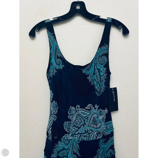 Dress Party Long By Jones New York In Black & Blue, Size: S