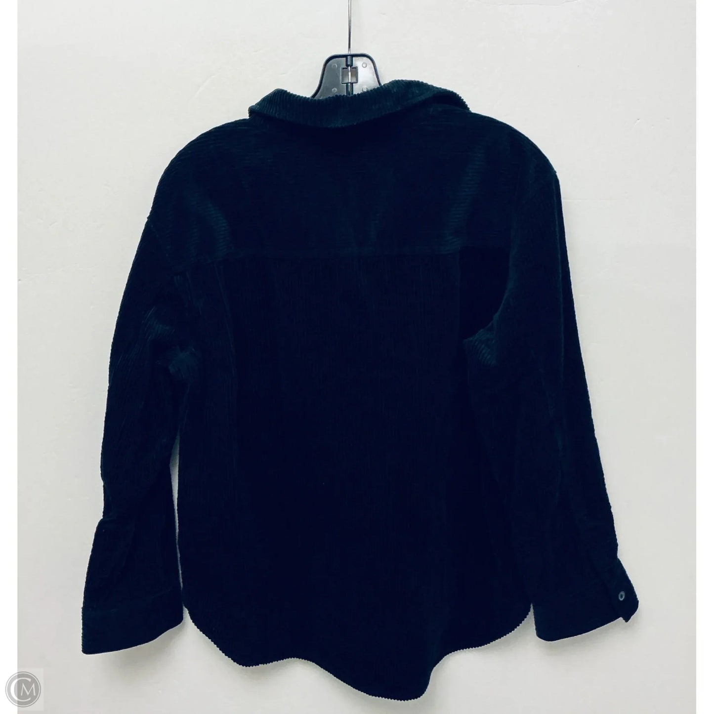 Top Long Sleeve By H&m In Black, Size: M
