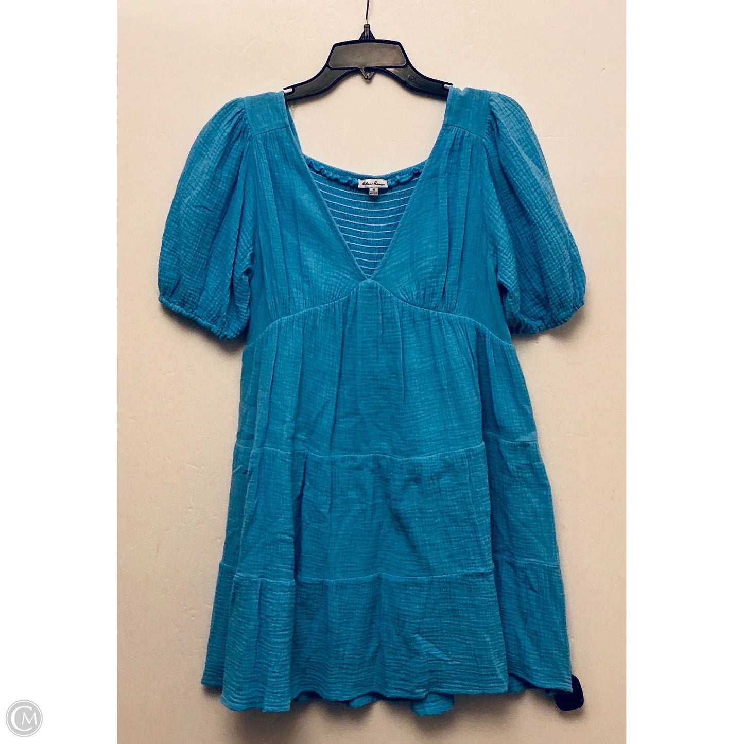 Dress Casual Midi By Clothes Mentor In Blue, Size: M