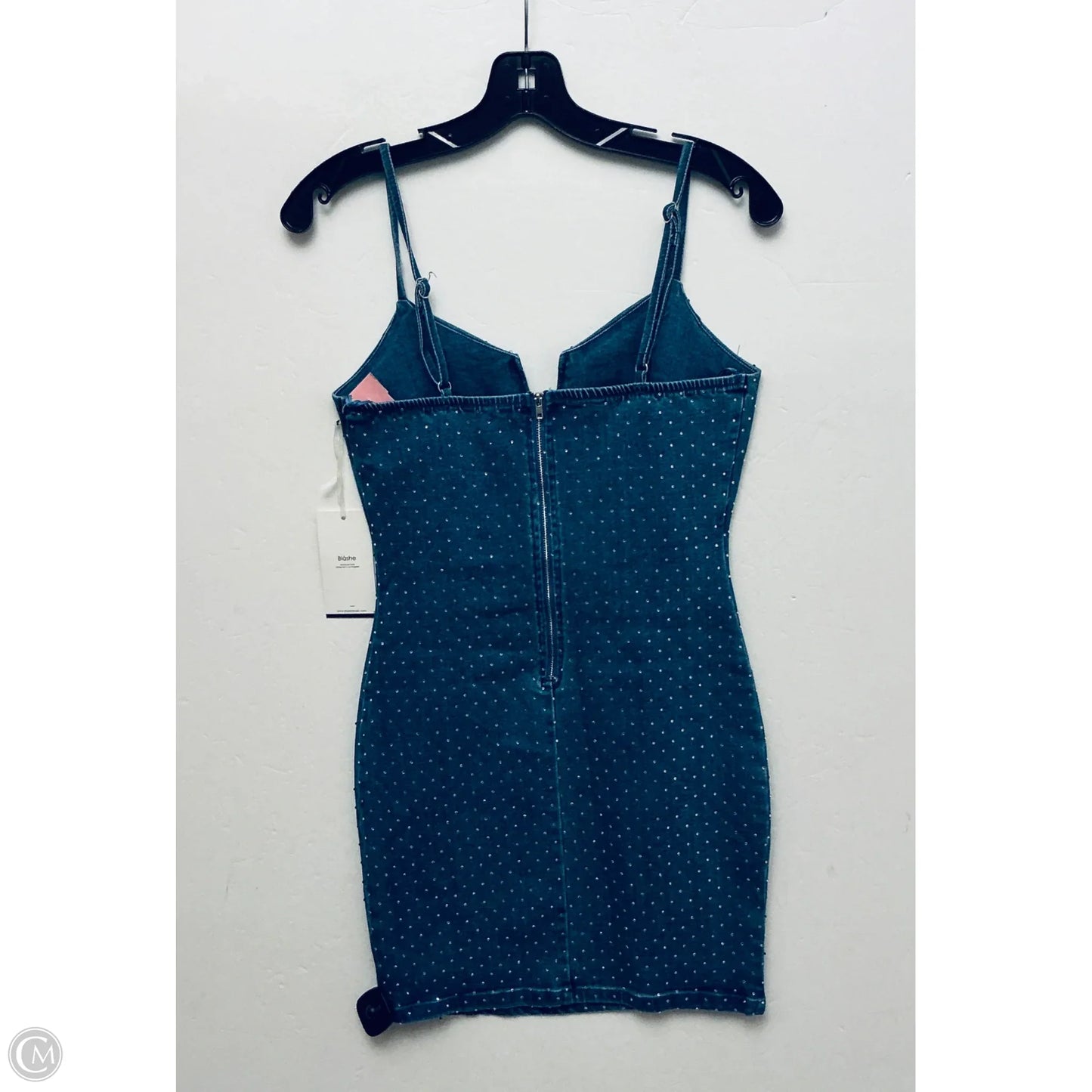 Dress Casual Short By Cmc In Blue Denim, Size: S