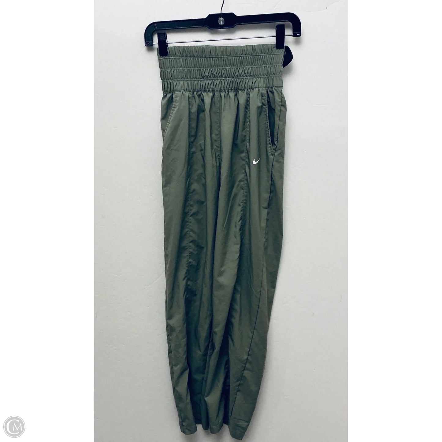 Athletic Pants By Nike In Green, Size: Xs