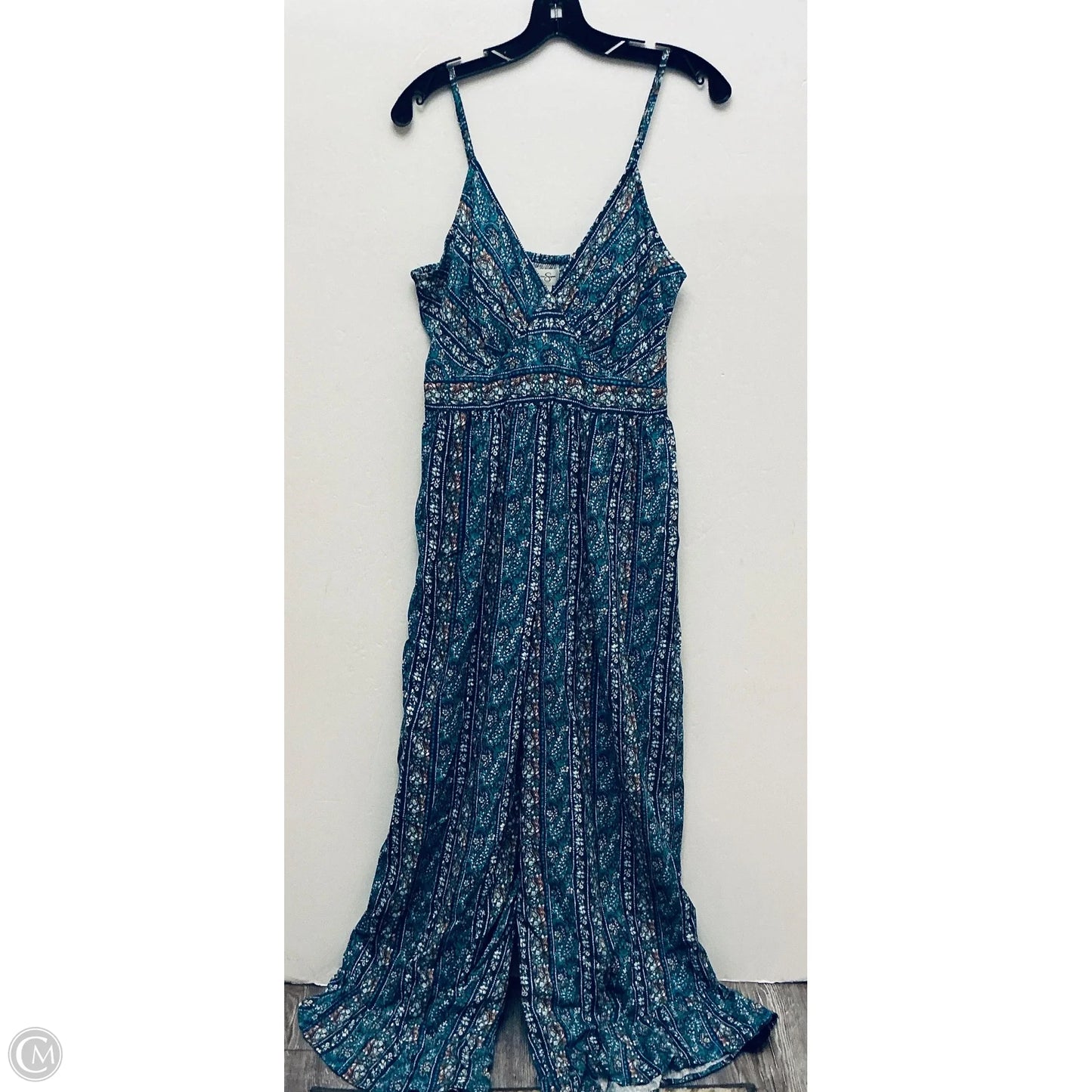 Jumpsuit By Jessica Simpson In Blue, Size: L