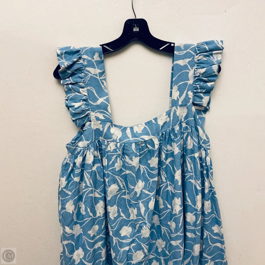 Dress Casual Maxi By A New Day In Blue, Size: Xxl