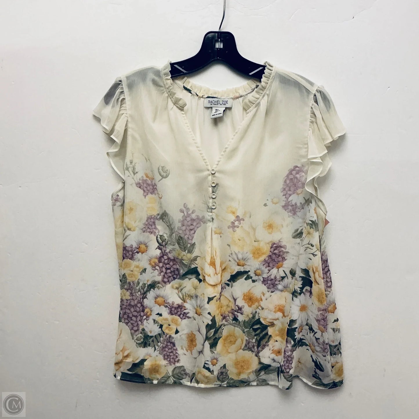 Top Sleeveless By Rachel Zoe In Cream, Size: L