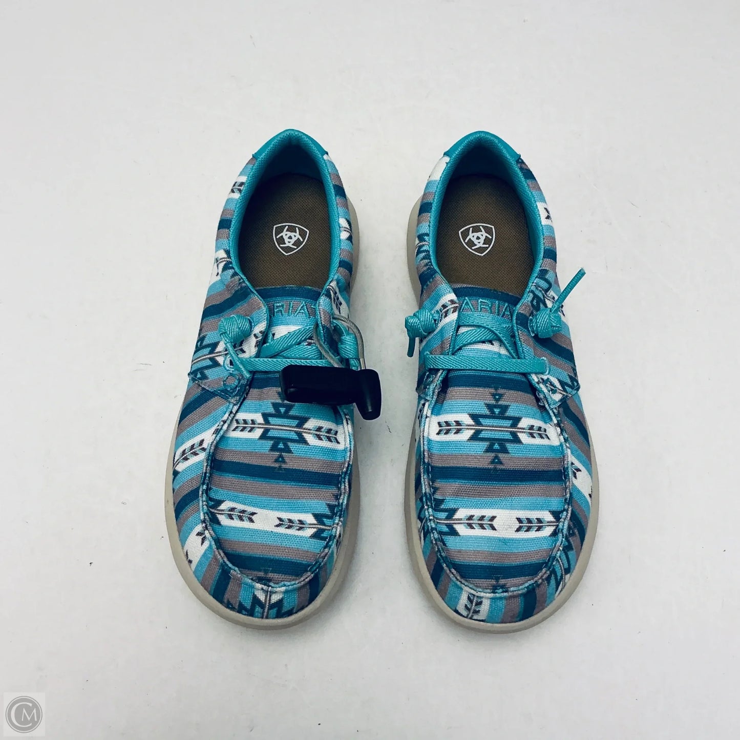 Shoes Flats By Ariat In Blue, Size: 6.5