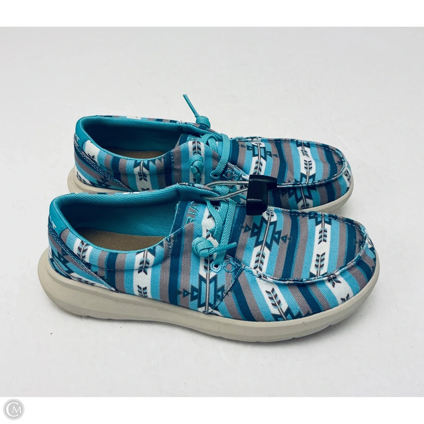 Shoes Flats By Ariat In Blue, Size: 6.5