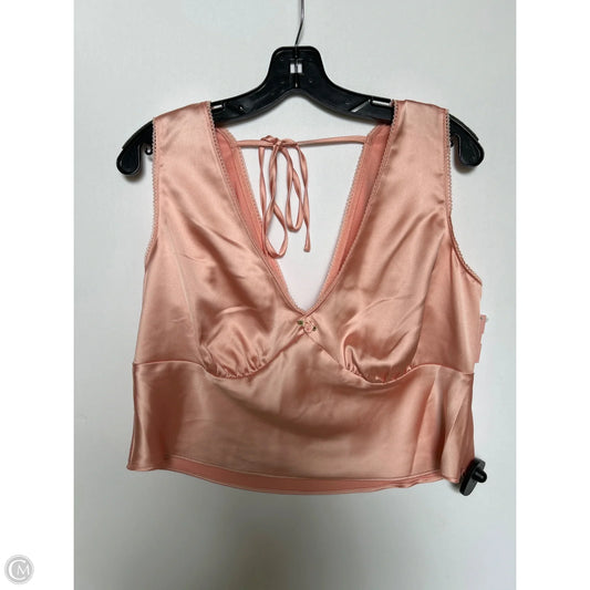 Top Sleeveless By Wild Fable In Pink, Size: Xl