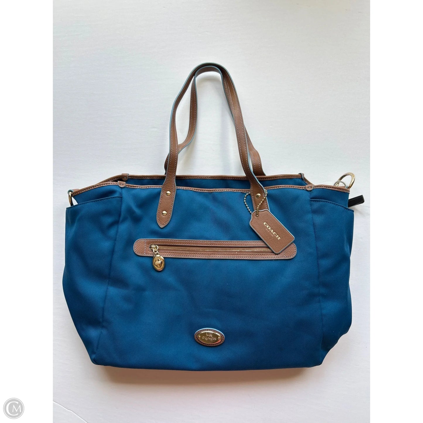 Tote Designer By Coach, Size: Large