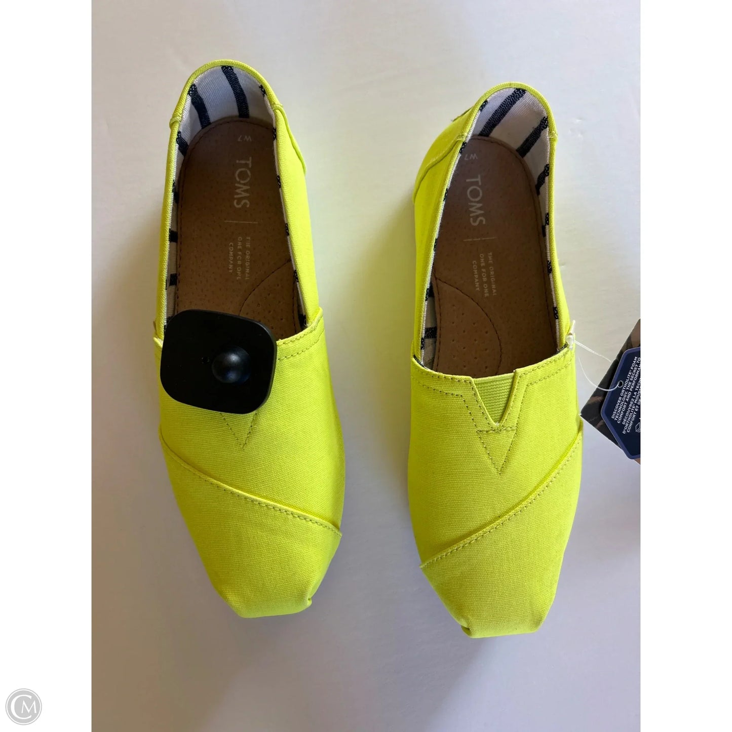 Shoes Flats By Toms In Yellow, Size: 7