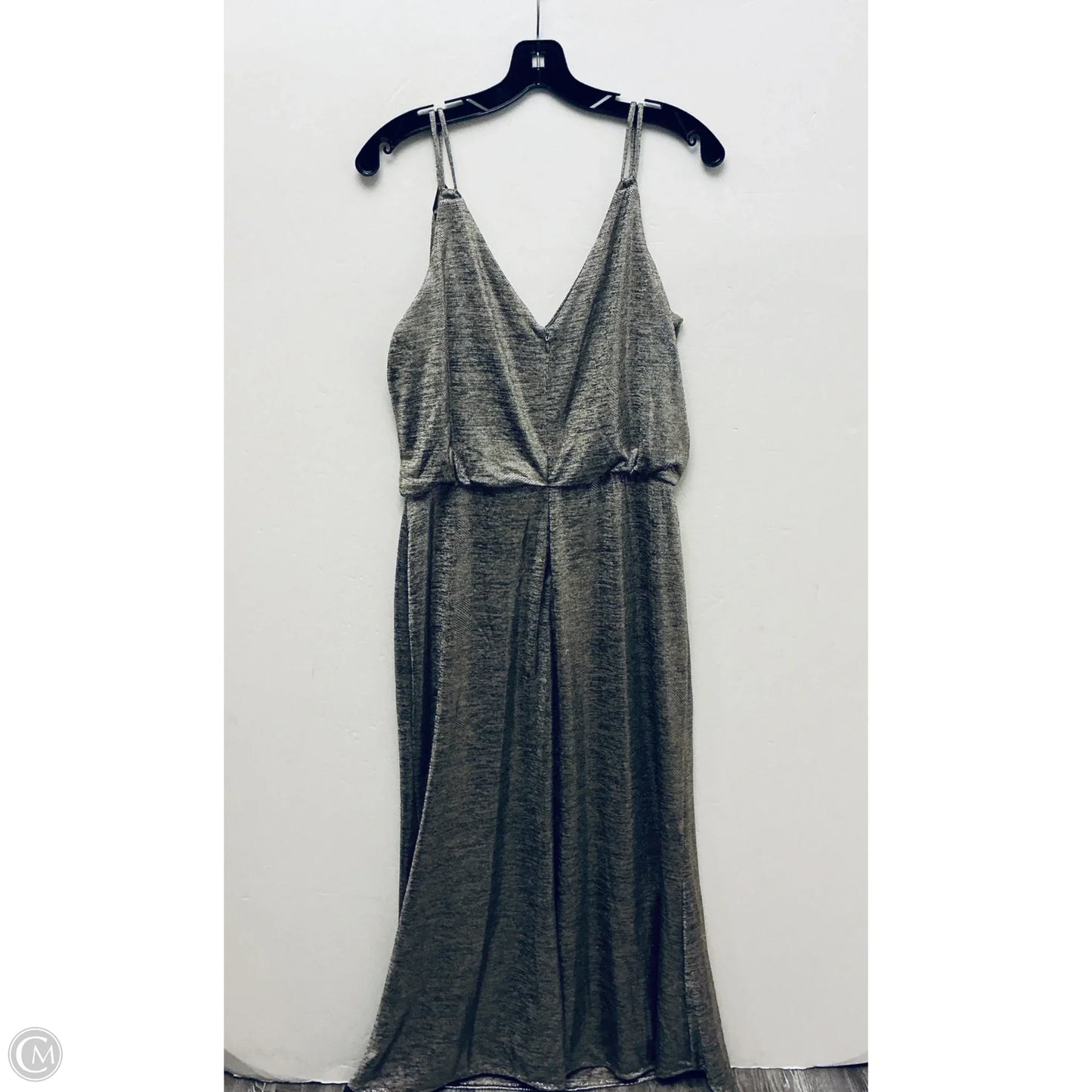 Dress Party Long By Calvin Klein In Gold, Size: L