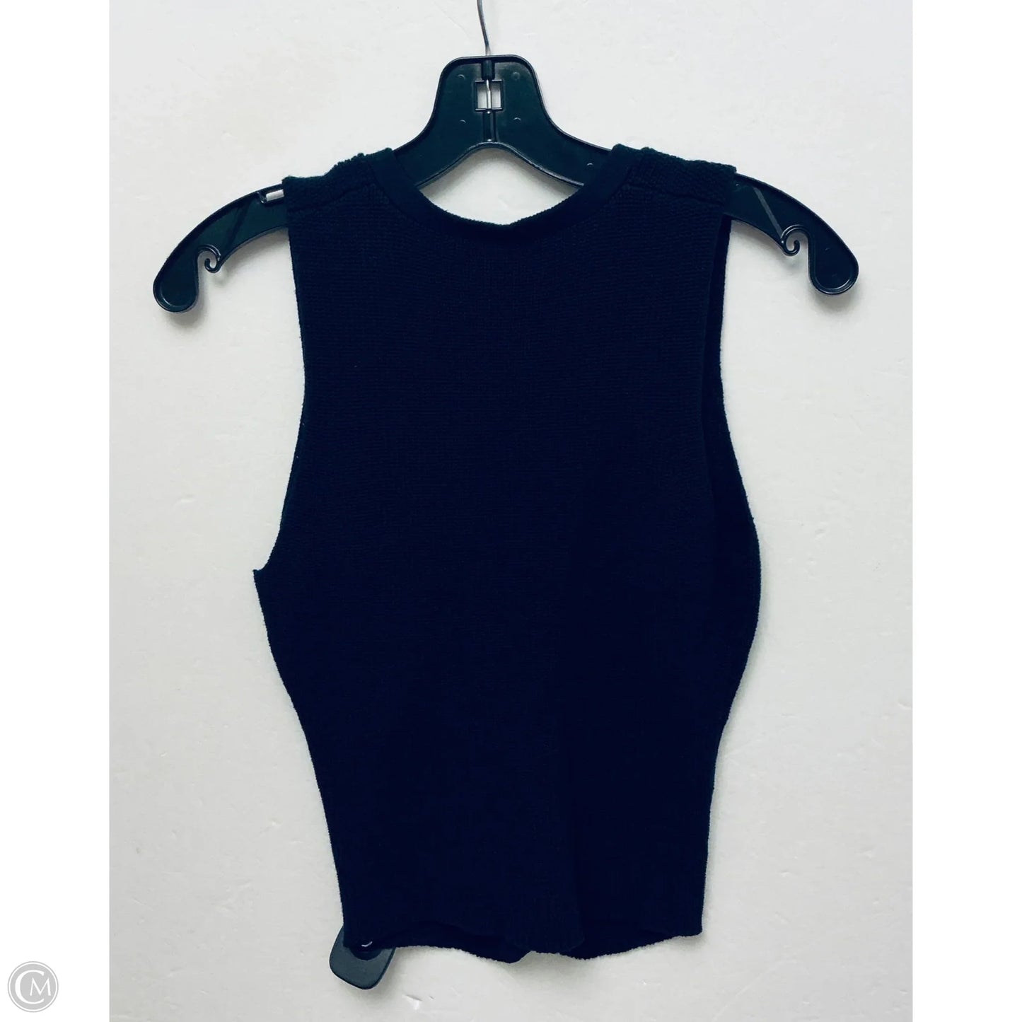 Vest Sweater By Autumn Cashmere In Navy, Size: S