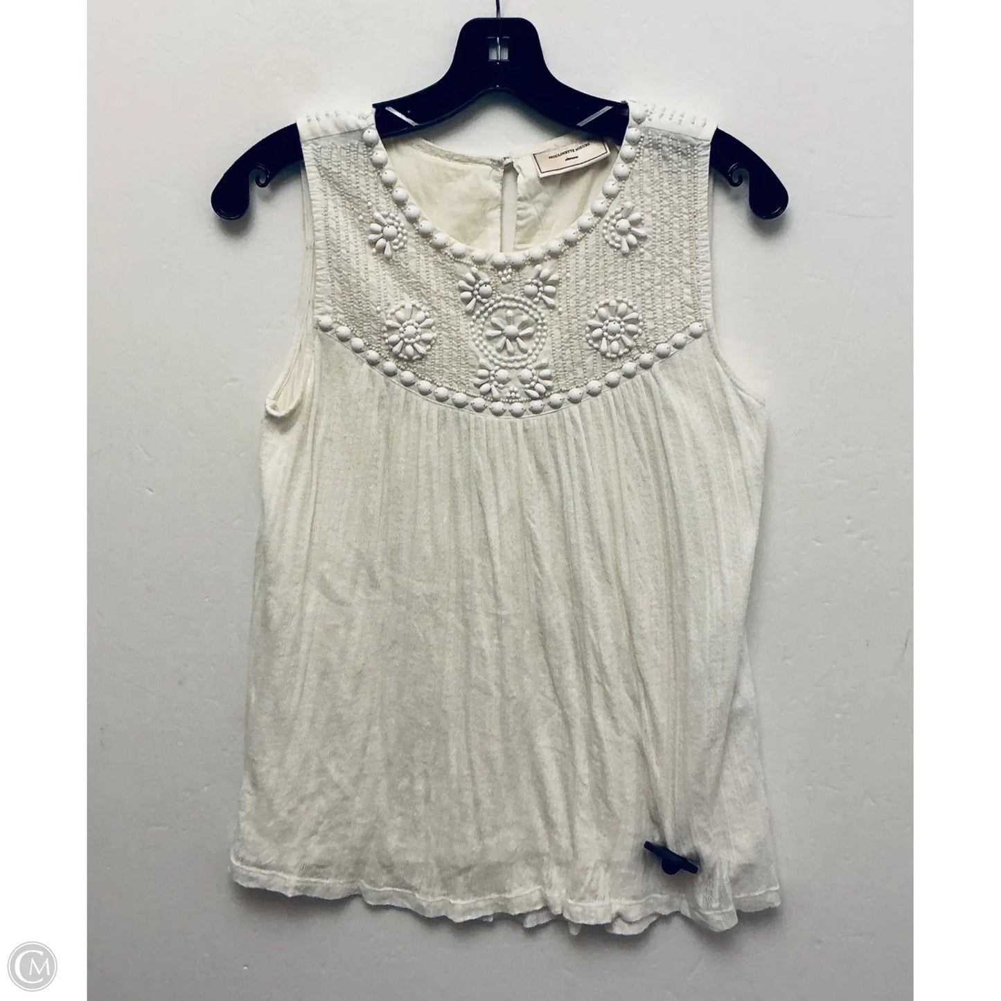 Top Sleeveless By Moulinette Soeurs In White, Size: S