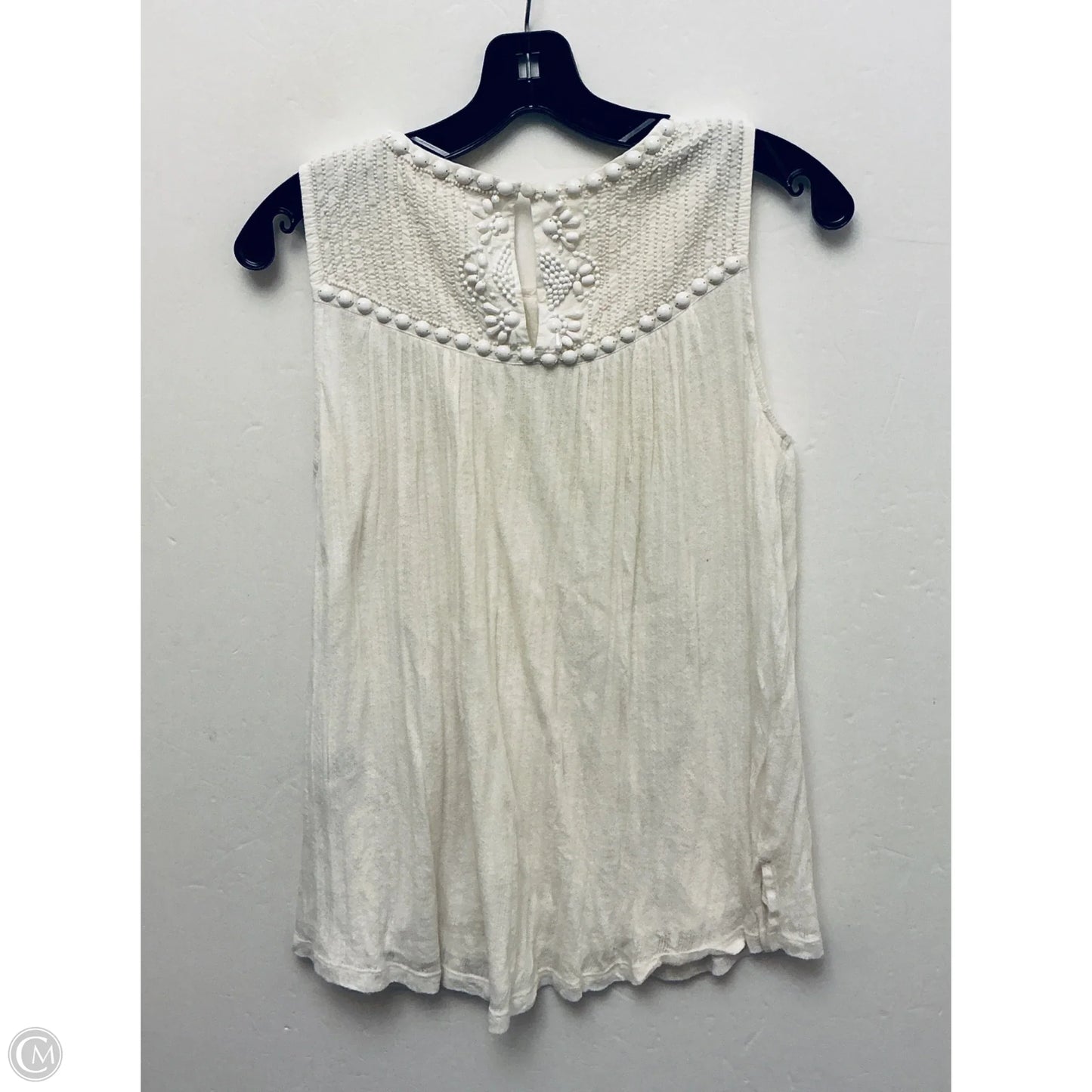 Top Sleeveless By Moulinette Soeurs In White, Size: S