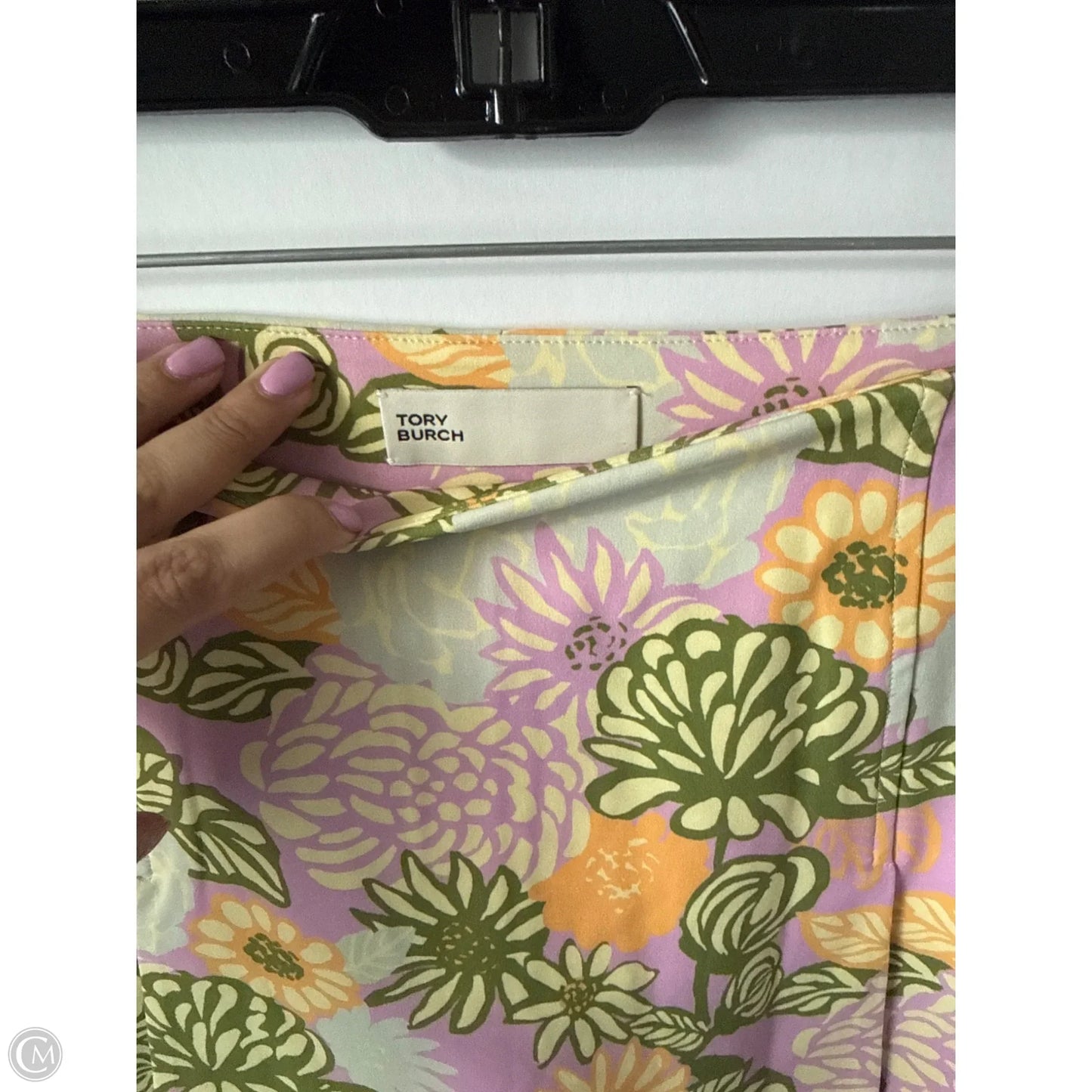 Skort Designer By Tory Burch In Floral Print, Size: 6