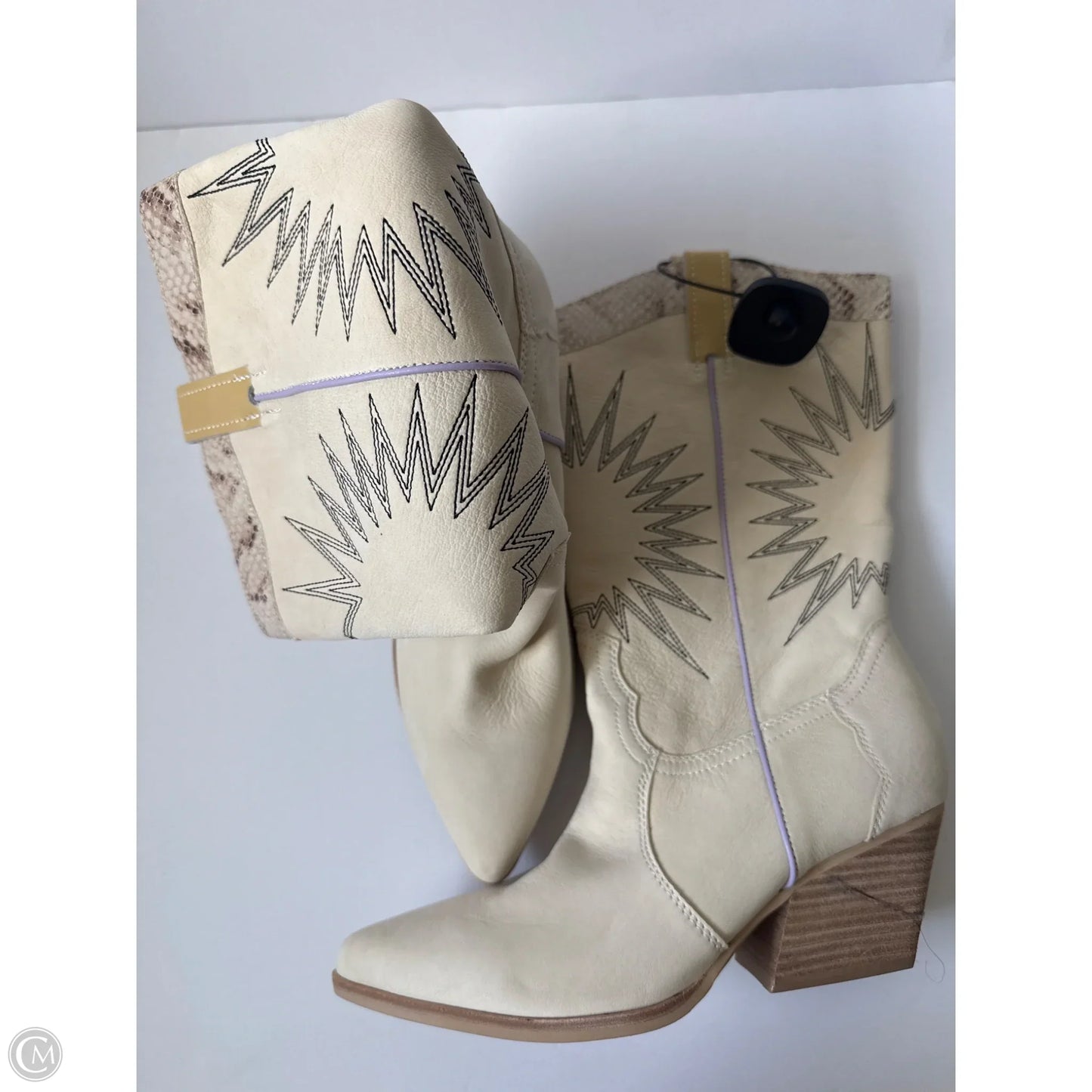 Boots Western By Dolce Vita In White, Size: 9.5